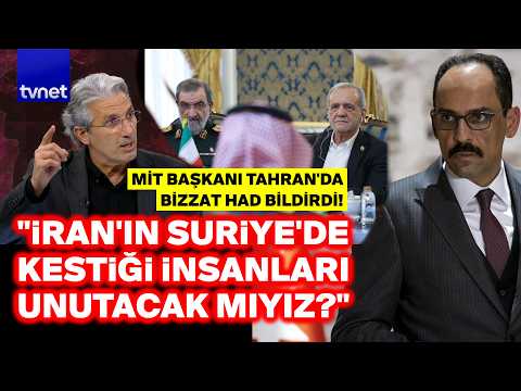 Nedim Şener "İRAN TIPKI İSRAİL GİBİ" dedi ve çok sert konuştu: ESED ZULMÜNÜN EN BÜYÜK DESTEKÇİSİ!