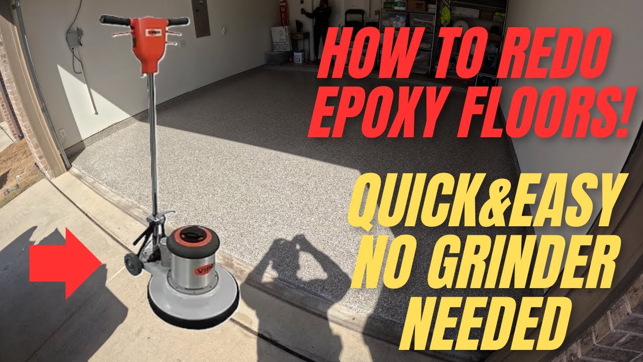 How To Redo Epoxy Floors(ft.Rush) - YouTube