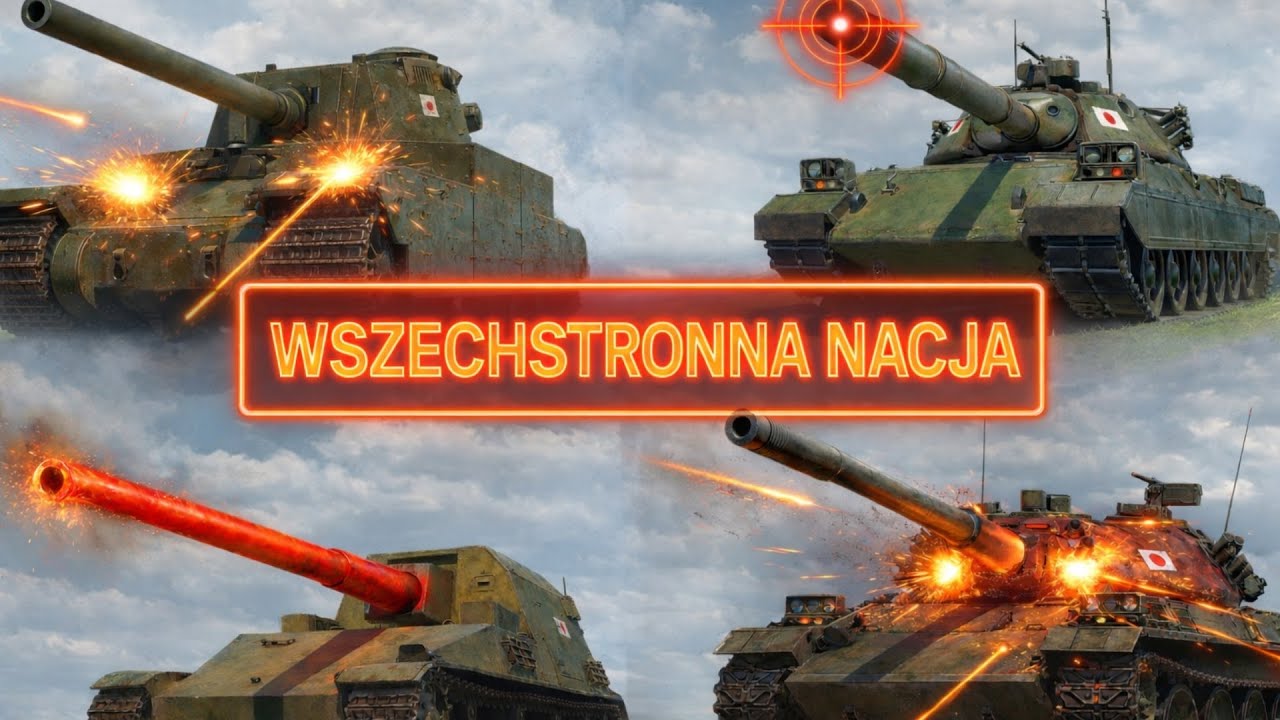 WOT NAJLEPSZA  NACJA WSZECHSTRONNA NA RANDOMY JAK I BITWY KLANOWE JANEK CZOŁGISTA