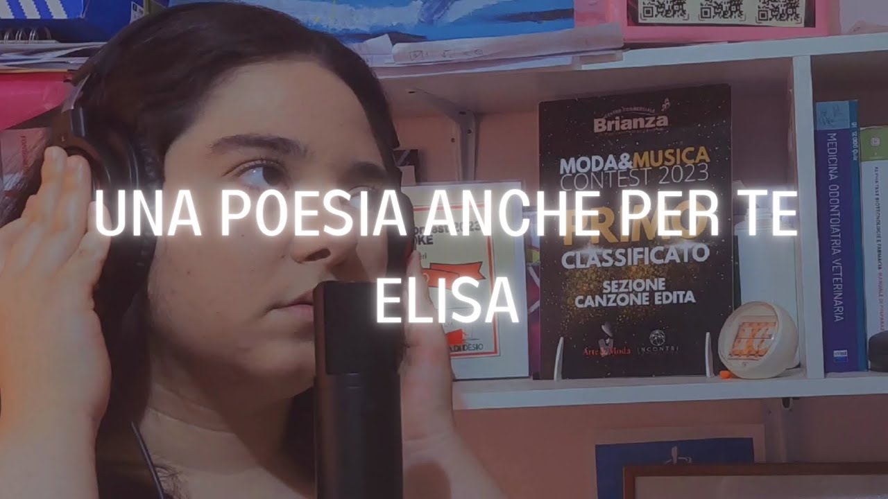 Cover: "Una poesia anche per te" Elisa ~ Bessye ~ - YouTube