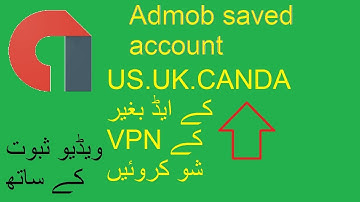 Admob  us uk canada ads show high cpc no vpn on urdu/hindi