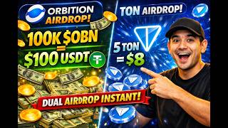 AIRDROP GRATIS TERBARU 2026 - INSTANT WD KE WALLET TON &amp; MINING $OBN YANG LAGI RAME
