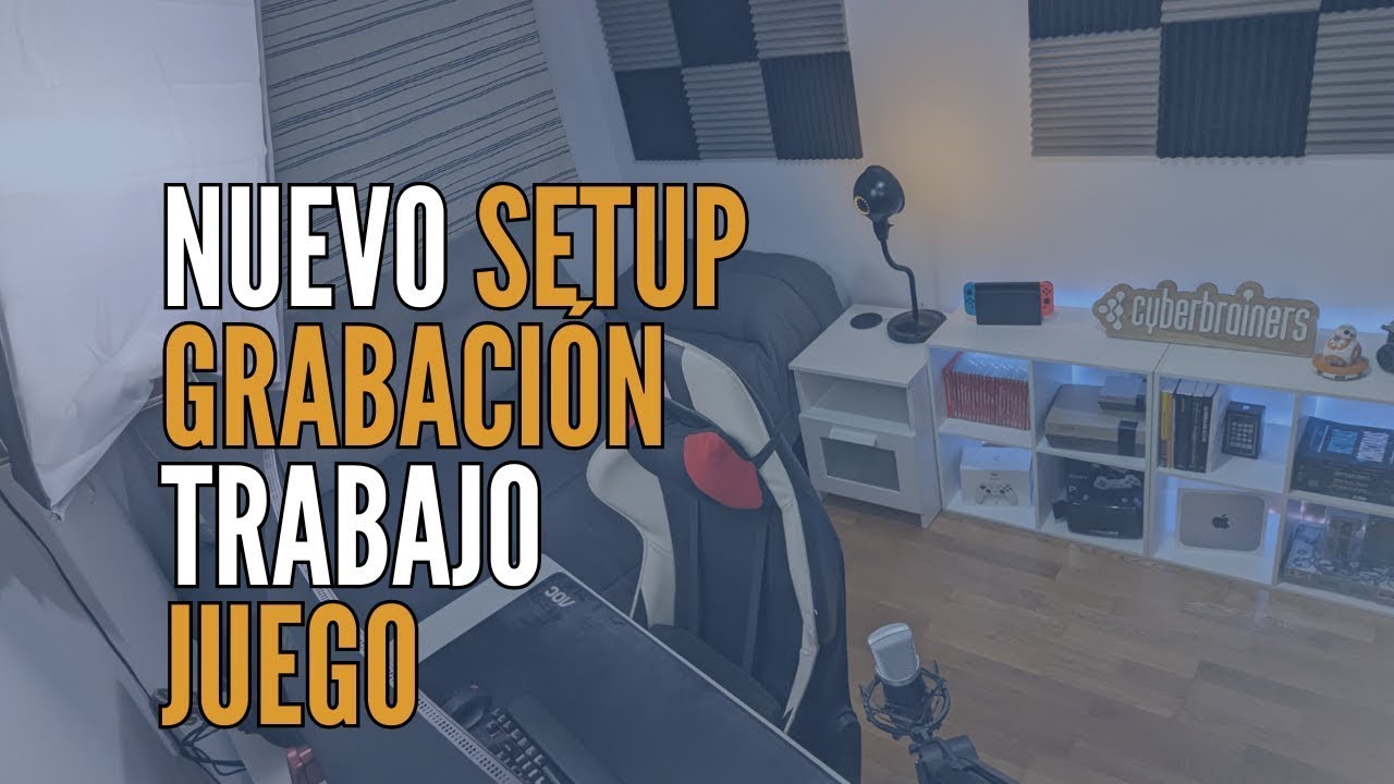 CONOCE mi nuevo SETUP para GRABACIÓN, TRABAJO y GAMING - YouTube