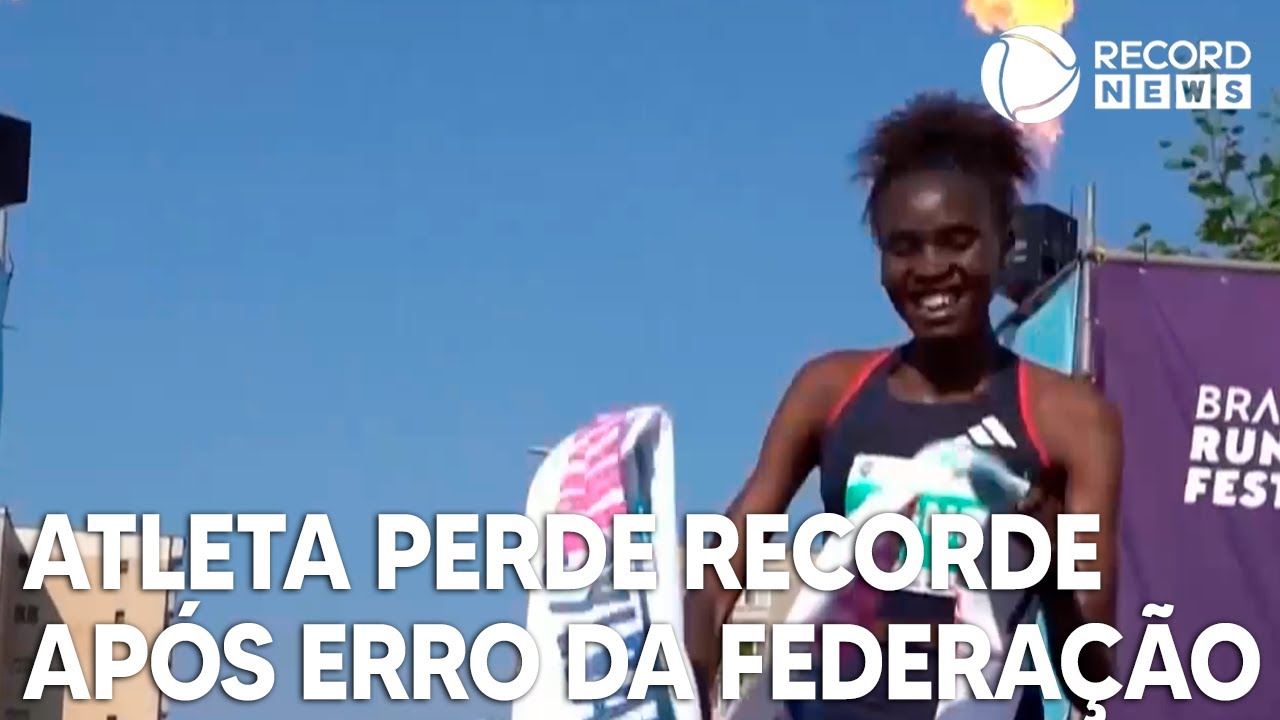 Atleta perde recorde mundial após erro da Federação Internacional de Atletismo