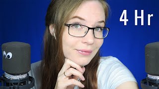 4 Hour Wood ASMR - NO TALKING - Perfect Backgound For Work, Study, Gaming, Sleep