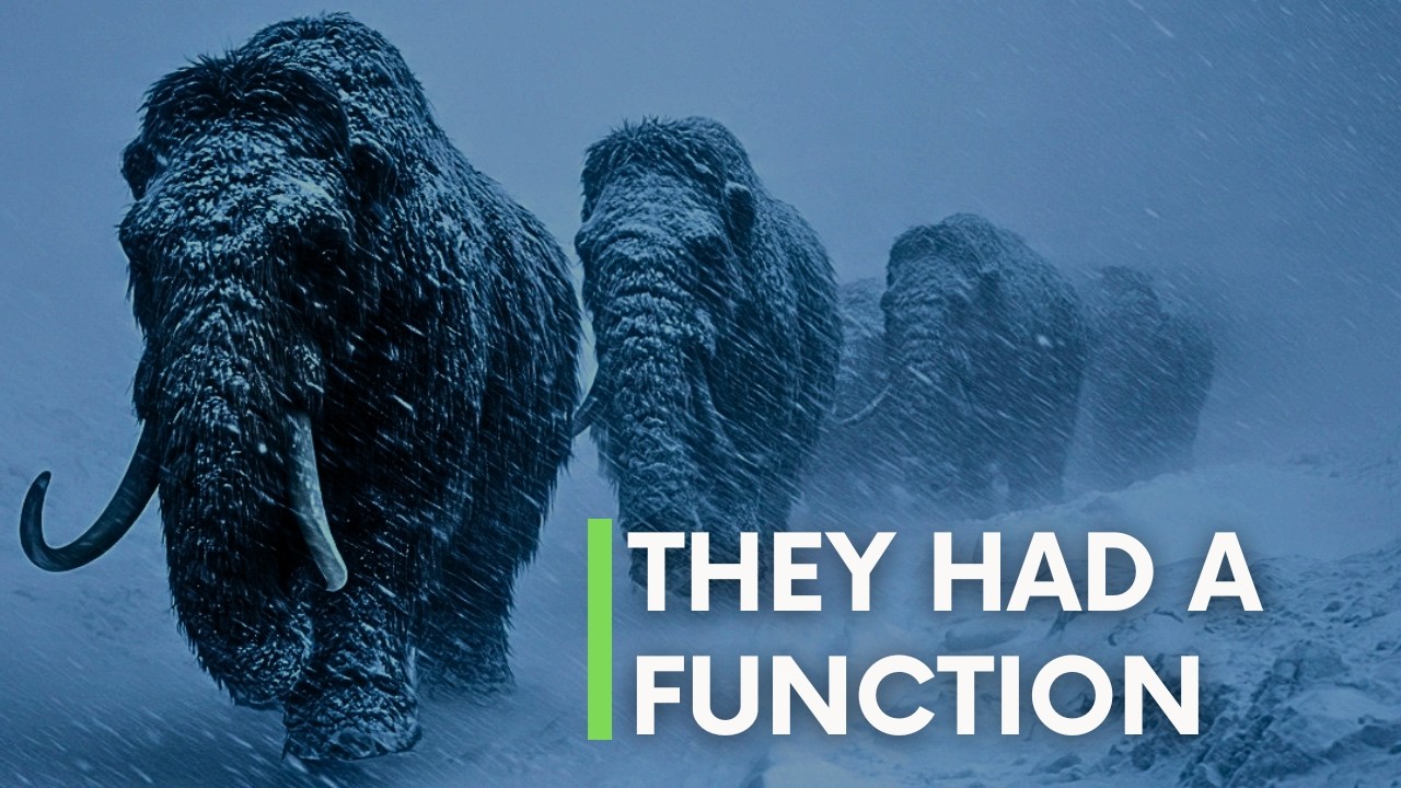 Что такого делали мамонты на Земле, о чём почти никто не знает?