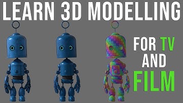 3D modelling a Robot - 3D Modelling The Head - Part 5