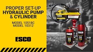 How to Properly SetUp & Maintain Hydraulics Tools from ESCO