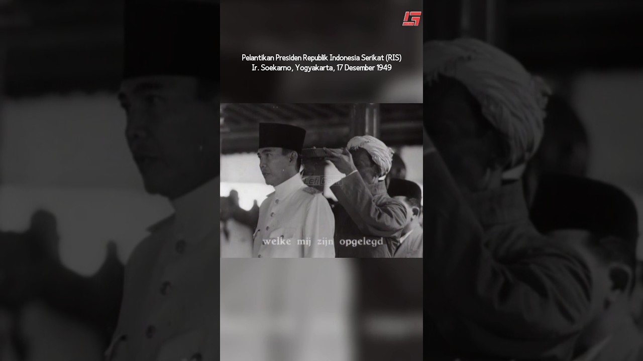 Ir. Soekarno - Pelantikan Presiden RIS