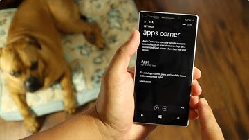How to set up Apps Corner on Windows Phone 8.1 GDR1