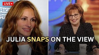 Julia Roberts Walks Off ‘The View’ After Explosive Clash With Joy Behar - Must Watch.....(Fan-Based)