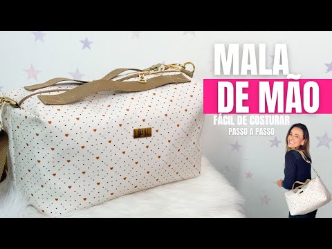 Vídeo: Como fazer uma mala de mão