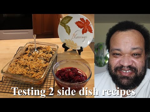 Testing 2 Thanksgiving Sides: Steakhouse Mushroom Casserole and Roasted Cranberry Sauce