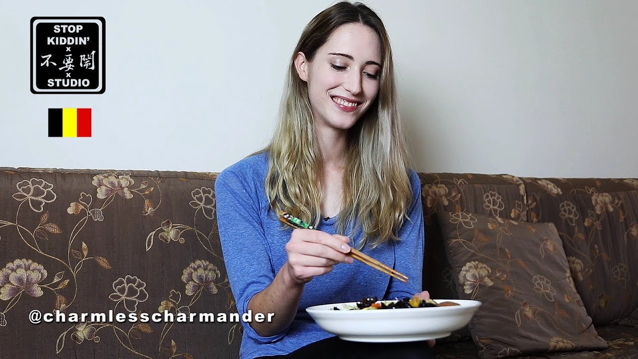 【比利時美女第一次在台灣過年】不敢相信的年菜選擇 Belgium Girl's First Chinese New Year