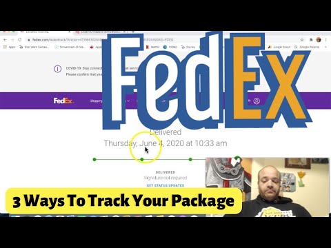 Video: Vart tar mitt FedEx-paket vägen om jag inte är hemma?