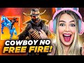 Novo COWBOY e EMOTE GALOPANTE no EVENTO ESCOLHA ROYALE do FREE FIRE