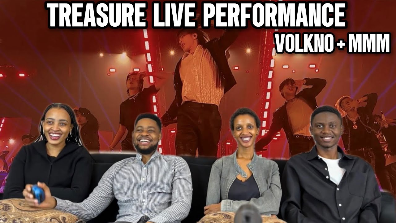 Our Reaction To TREASURE LIVE PERFORMANCE (Volkno + MMM)