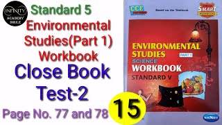 Close book test 2 workbook answer 5th EVS 1 all chapters Environmental Studies 1 question answers