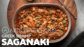 Greek Shrimp Saganaki | Akis Petretzikis
