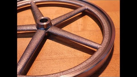 Machining a Model Steam Engine - Part 10 - The Flywheel
