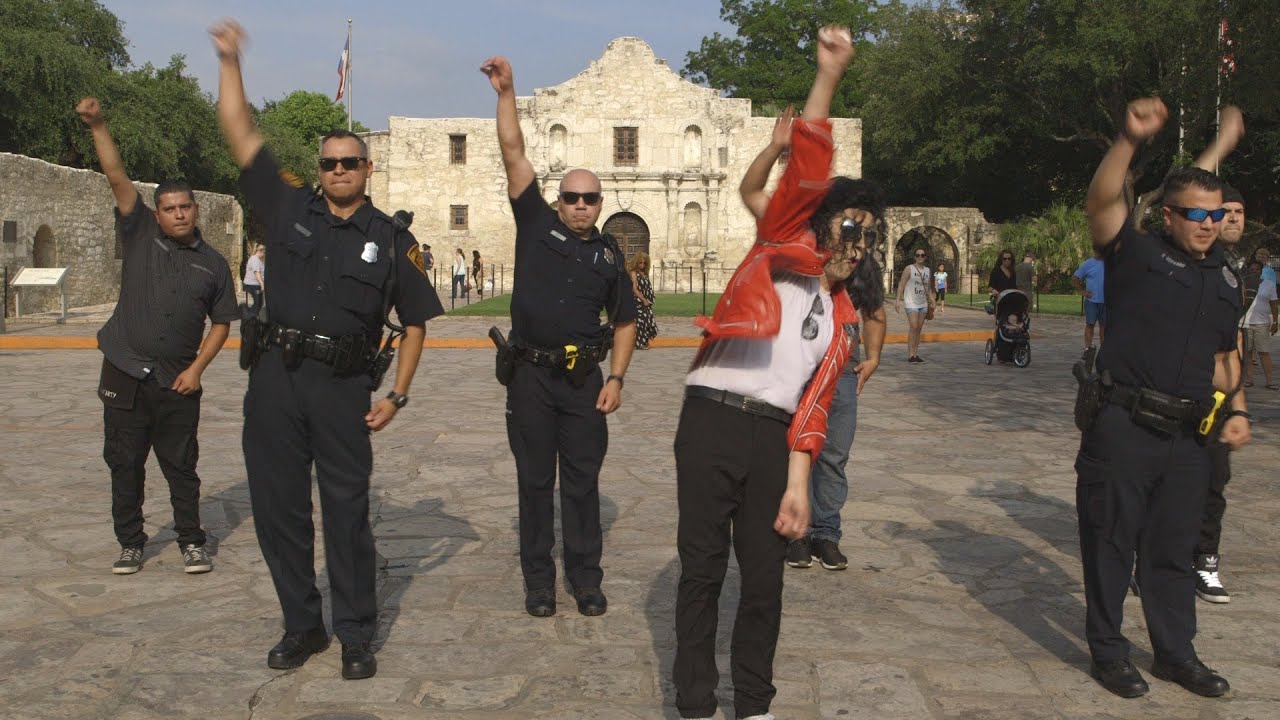 San Antonio Texas Police New Running Man Challenge Funny Youtube - roblox running man challenge youtube