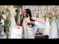 WEDDING DRESS SHOPPING | will I say yes to the dress? | try on with me | wedding series ep 1 | 2024