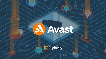 Avast Antivirus 2D Isometric Animated Explainer Video
