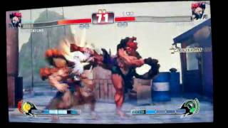 Jr Rodriguez Akuma Vs Nin99Tool Akuma Street Fighter Iv On Xbox 360 Game 3 Set 4