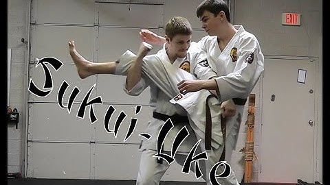 Passai and Kusanku Oyo Bunkai - Sukui-Uke