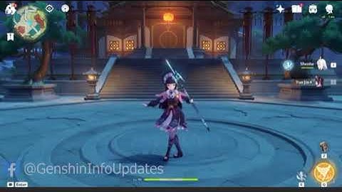 Yunjin character showcase | All skills included | Every attack animation | Genshin Impact