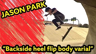 JASON PARK BATTLES A BS HEEL FLIP BODY VARIAL! by A Happy Medium Skateboarding 1,416 views 2 years ago 4 minutes, 48 seconds