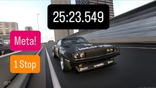 GT7 Dodge Charger R/T ‘68 World Touring Car Tokyo 600pp Full Race 25:23.549