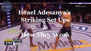 Israel 'The Last Stylebender' Adesanya's Striking Set Ups in MMA