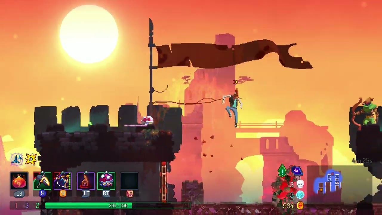 Dead cells but i can use only weapons from first island! Part 1