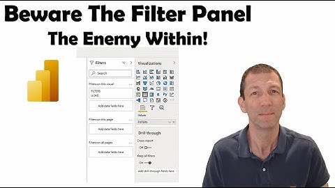 Power BI Filter Panel - the Enemy Within