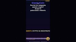 Perché ho comprato questa crypto? Scopri il potenziale! #Shorts