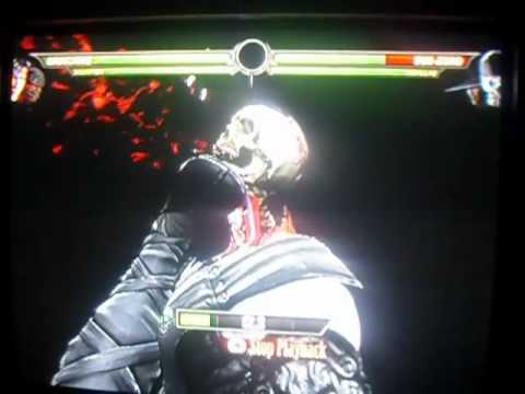 Mortal Kombat 9 Scorpion-Liu Kang Team Combo 24 Hi...