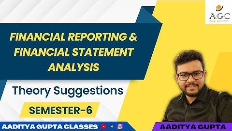 Semester 6 | FR & FSA | Theory Suggestions | B.COM | Calcutta University | 2023 | Accounts