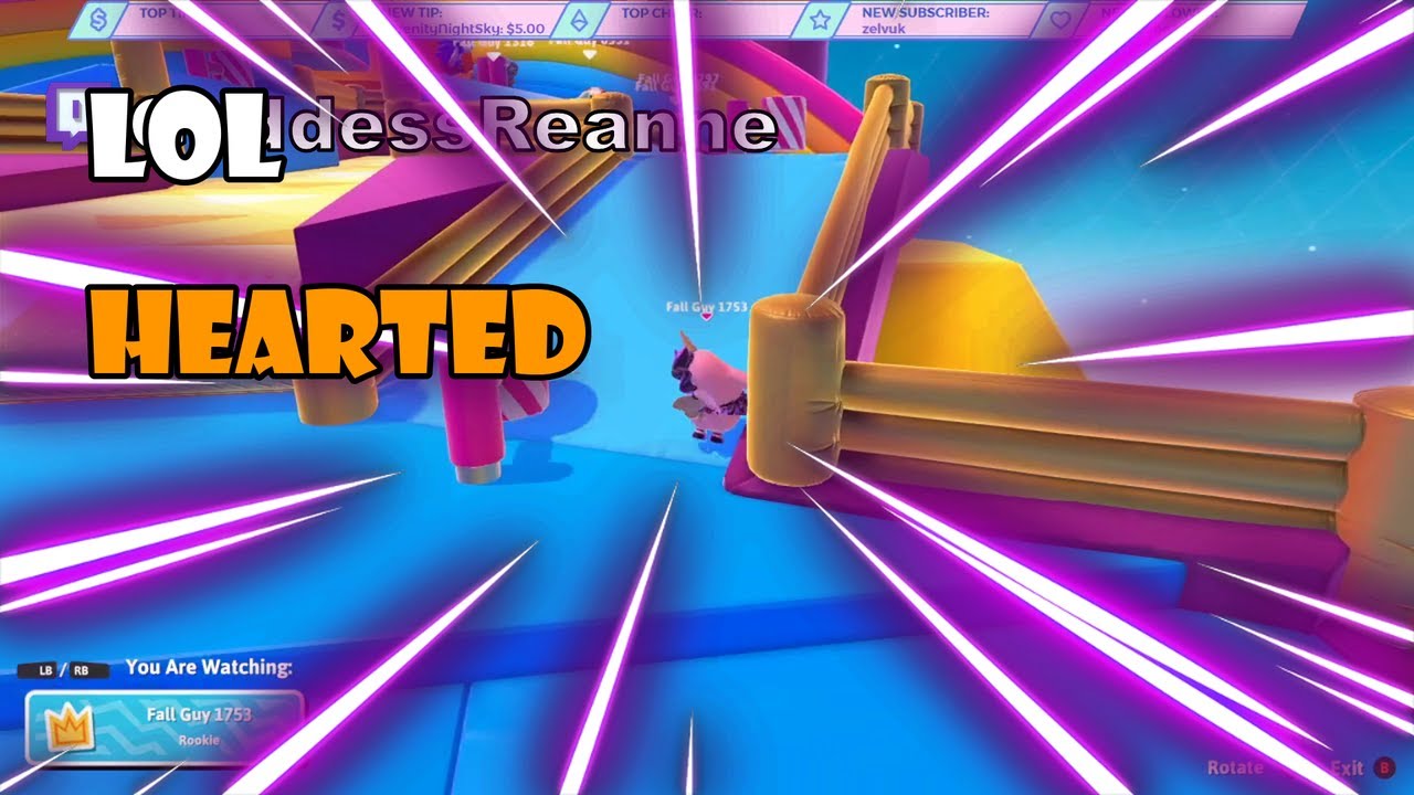 Daily Fall Guys Highlights : Trinny is the queen, even on Reanne’s stream!