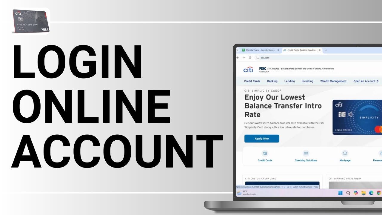 How To Login Costco Citi Card Online Account | Sign In To Costco ...