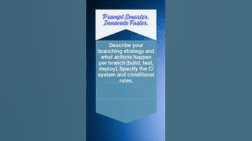 How do you get AI to write CI workflows that adapt to different branches?