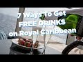 6 Things You Can Get Free On A Cruise - If You Ask ! - YouTube