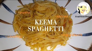 keema spaghetti | easy | delicious recipe | healthy spaghetti bananay ka asaan tareeqa