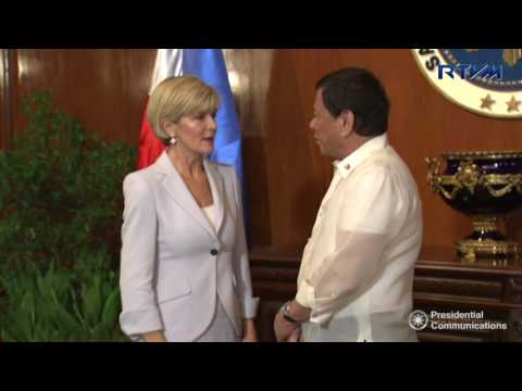 Courtesy Call of H. E. Julie Bishop, Minister for Foreign Affairs of the Commonwealth of Australia