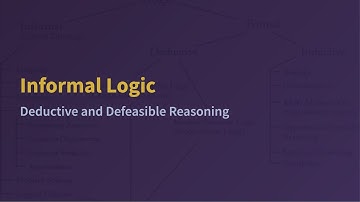 Informal Logic - Deductive and Defeasible Reasoning