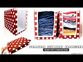 Best Way To Reuse Waste Cardboard Boxes Part - 4 || DIY Foldable Cupboard Organizer ||