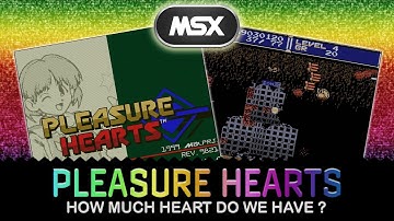Pleasure Hearts - a lovely little experience on the MSX using a MiSTer FPGA with commentary