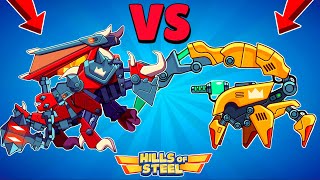 TANK IMMORTAL VS TANK SCORPION! Which Tank is the Best? Hills of Steel