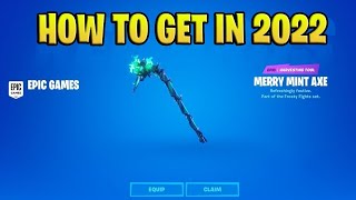 How to Get MINTY PICKAXE for FREE in Fortnite (Chapter 3)