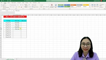 Cách bật tắt gợi ý nội dung trong excel mà bạn cần biết | Nguyễn Thị Hường